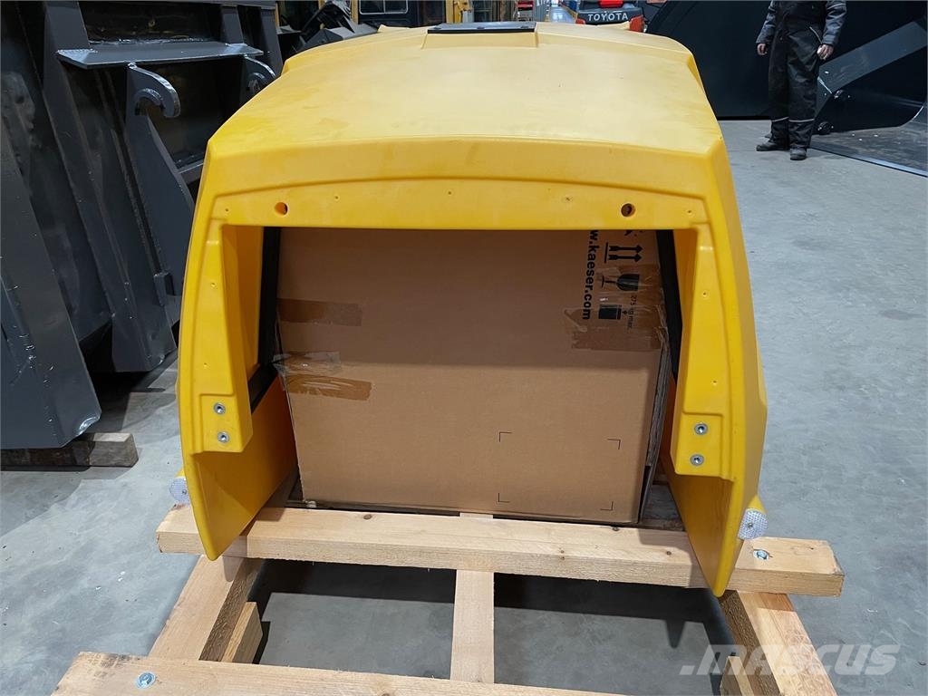 Motorhjelm ex. Kaeser M27 Mobilair - lidt ridser Compresores
