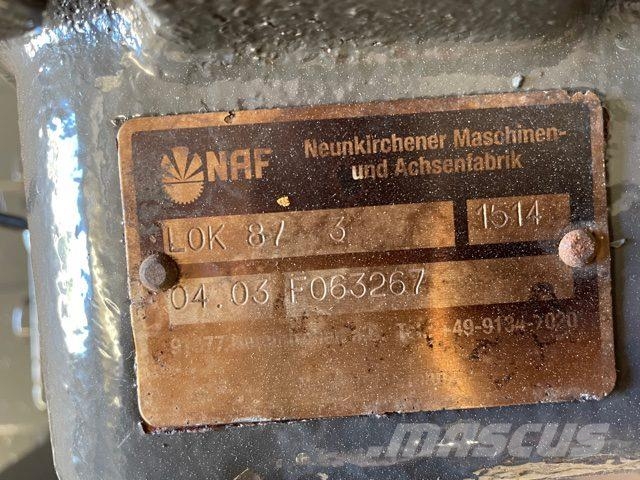 NAF gear type LOK 8731514 ex. Timberjack 1270D s/n Μετάδοση κίνησης