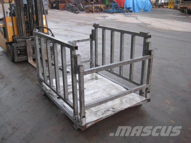 Pallekurve galvaniseret, brugte - 50 stk Diger parçalar