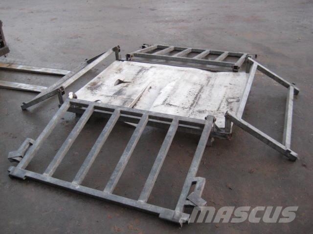 Pallekurve galvaniseret, brugte - 50 stk Diger parçalar