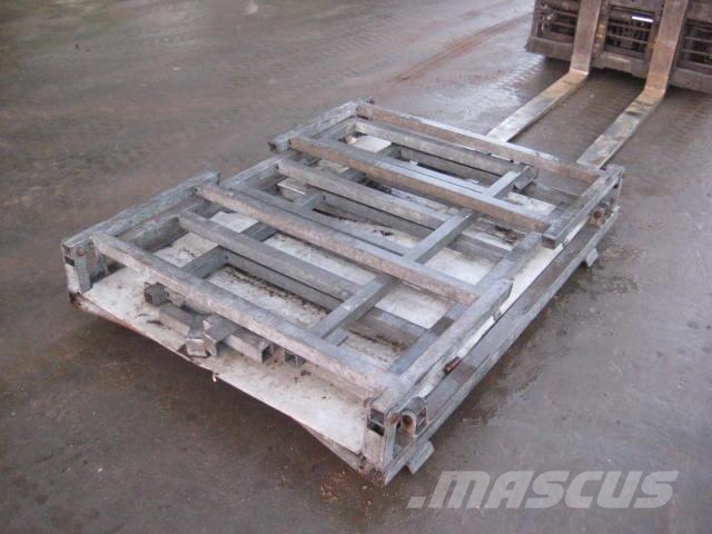 Pallekurve galvaniseret, brugte - 50 stk Diger parçalar