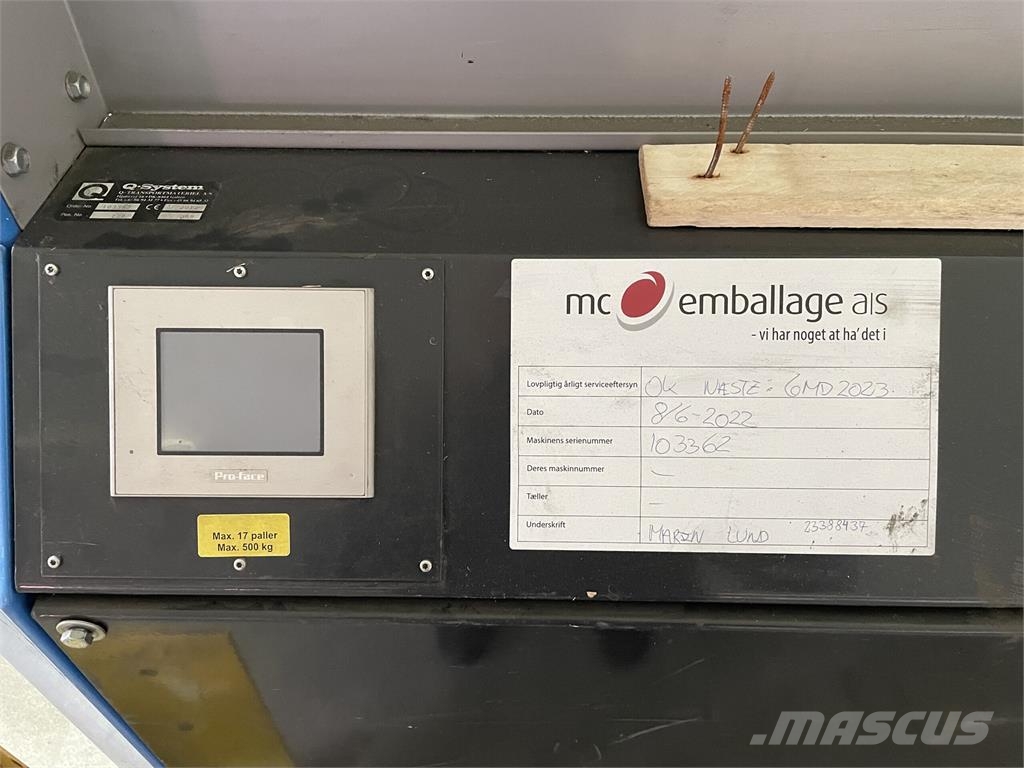  PallEvator pallemagasin Otros componentes