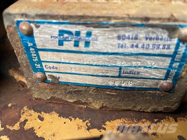 Poclain 125CK Krøjegear Transmisija