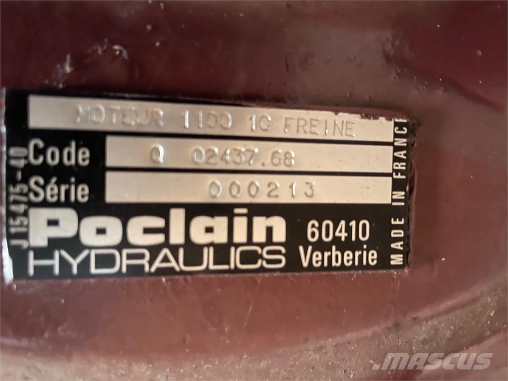 Poclain 75 Krøjegear Vaihteisto