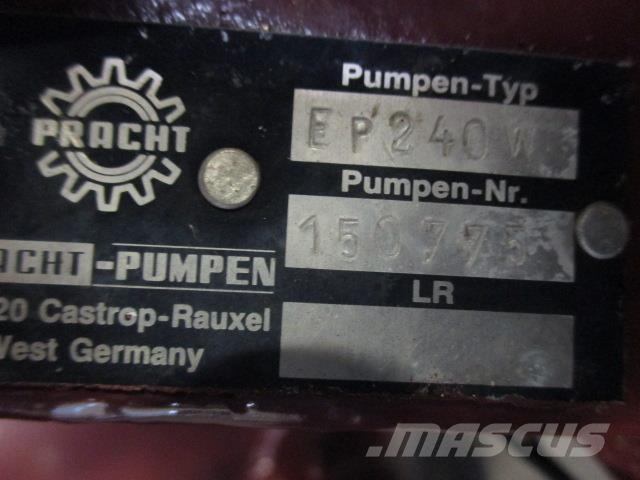 Pracht vakuumpumpe model PSD 141A - type EP 240W Waterpompen