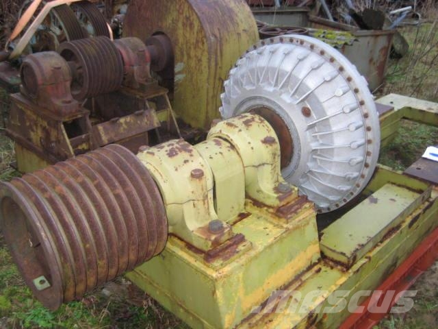 PTO Torqueconverter med 10 spors remskive Diger parçalar