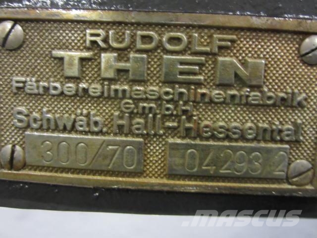Pumpe fabr. Rudolf Then Type 300/70 - rustfrit stå Waterpompen