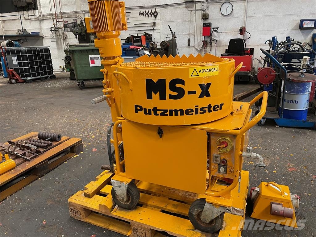 Putzmeister MS-X Type MISCHP Betonpumpe Övriga
