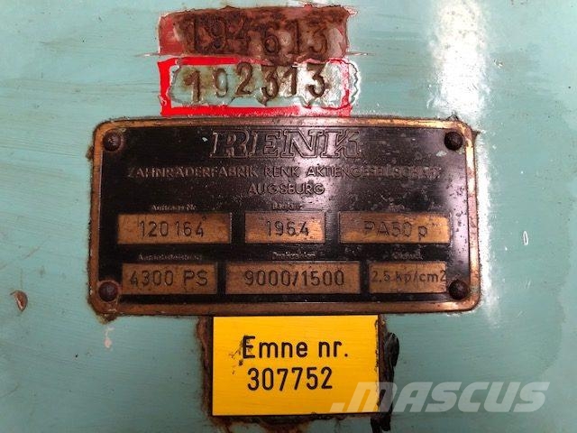 Renk gear type PA50p Hajtóművek