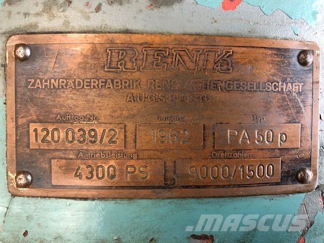 Renk gear type PA50P 变速器