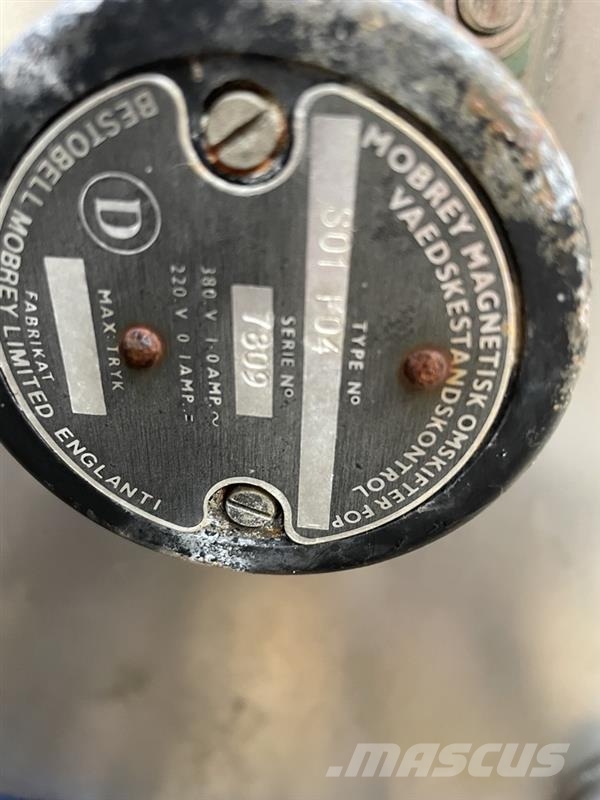 Rustfri tanke med varmelegeme, 250 ltr - 2 stk Andet tilbehør
