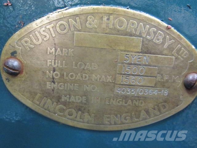 Ruston & Hornsby Type 5YEN motor til reservedele Motorlar