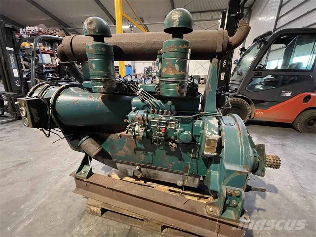 Ruston & Hornsby Type 6YDAN luftkølet motor Motorlar
