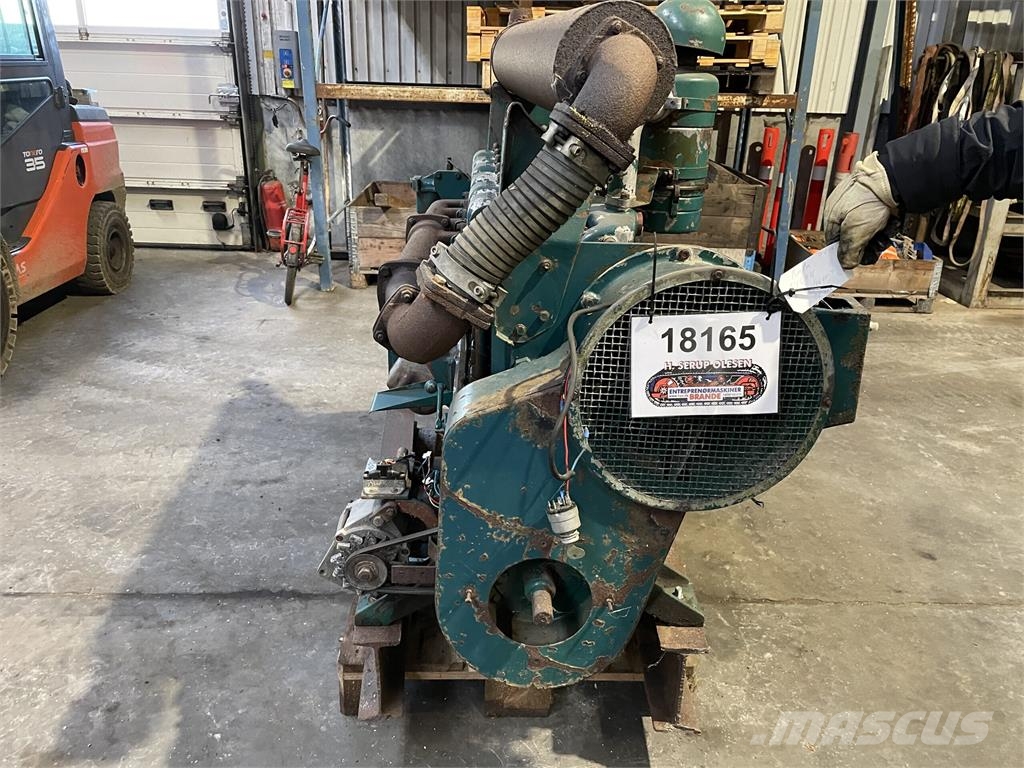 Ruston & Hornsby Type 6YDAN luftkølet motor Motorlar