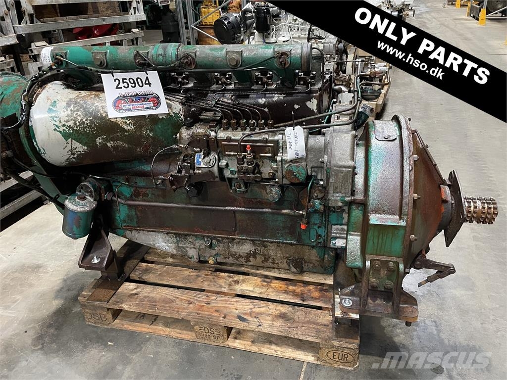 Ruston & Hornsby Type 6YDAN motor - kun til dele Motorlar
