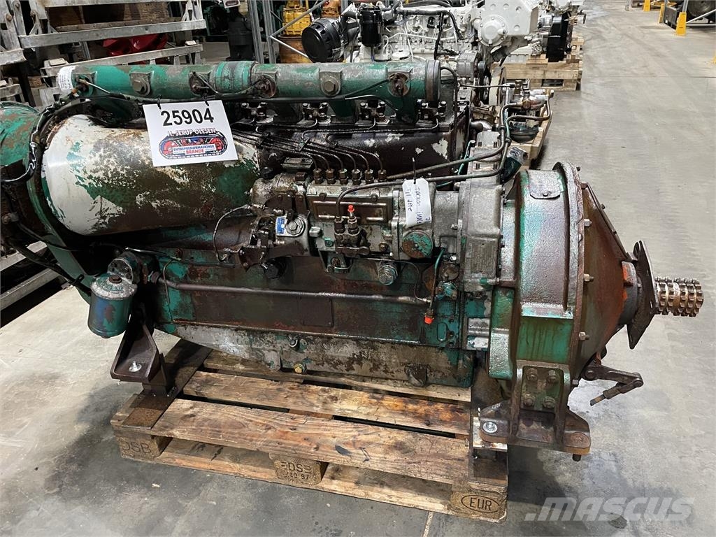 Ruston & Hornsby Type 6YDAN motor - kun til dele Motorlar
