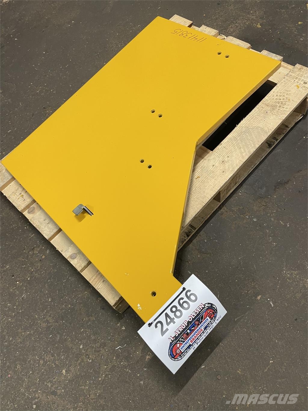 Sidelåge, motor (højre) ex. Volvo L90E s/n L90EV22 Ďalšie komponenty