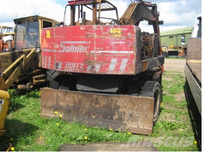 Solmec 108LS gravemaskine - brandskade - til ophug Εκσκαφείς με ερπύστριες