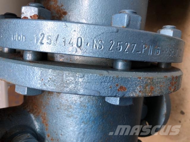 Sperre varmeveksler DV 152 1800 VS 17 Морски силови агрегати
