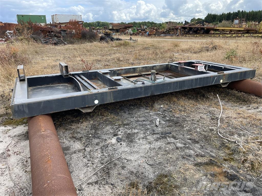 Stålramme med brændstoftank Ďalšie komponenty