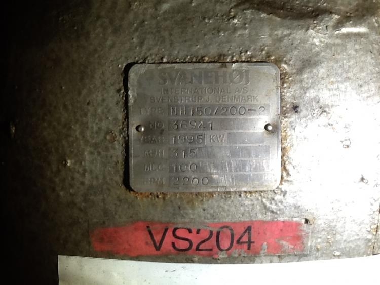  Svanehøj spulepumpe type NH 150/200-2 Waterpompen