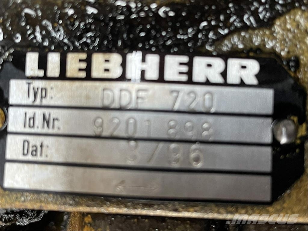Svirvel Type DDF 720 ex. Liebherr A902, s/nr. 3563 Ďalšie komponenty