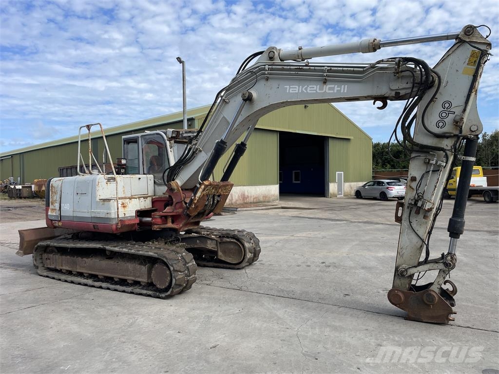 Takeuchi TB1140 gravemaskine - til ophug Roomikekskavaatorid