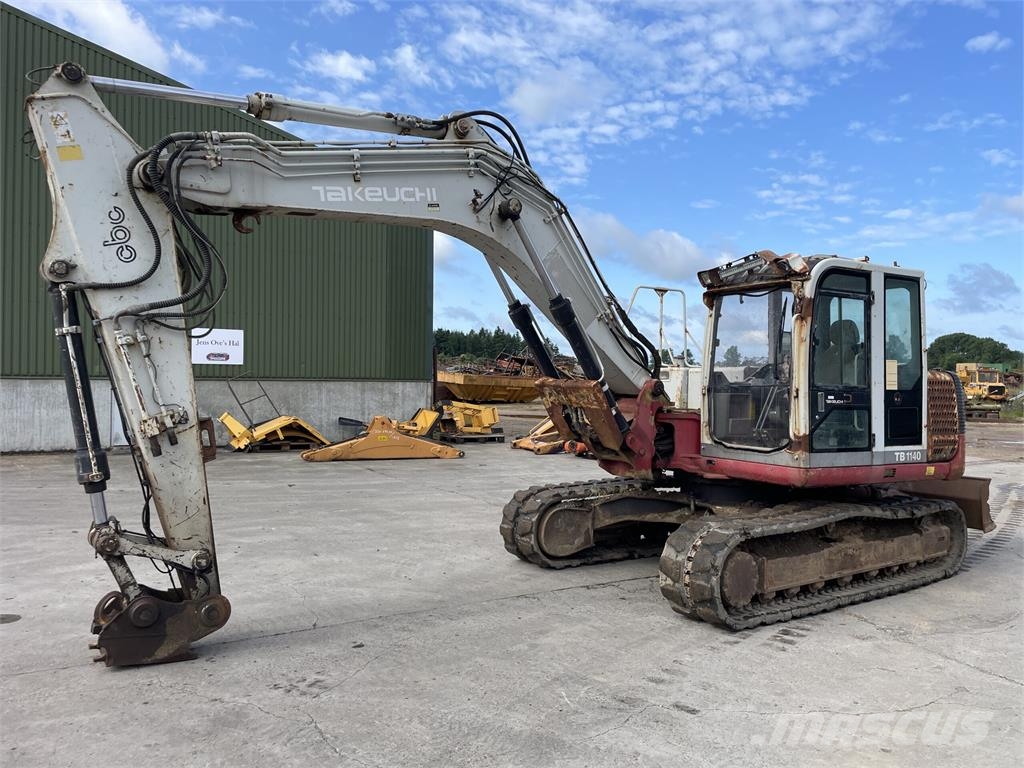 Takeuchi TB1140 gravemaskine - til ophug Roomikekskavaatorid
