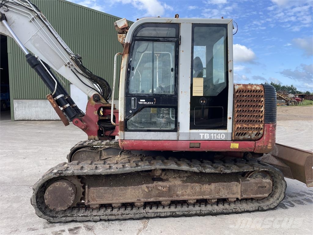 Takeuchi TB1140 gravemaskine - til ophug Roomikekskavaatorid