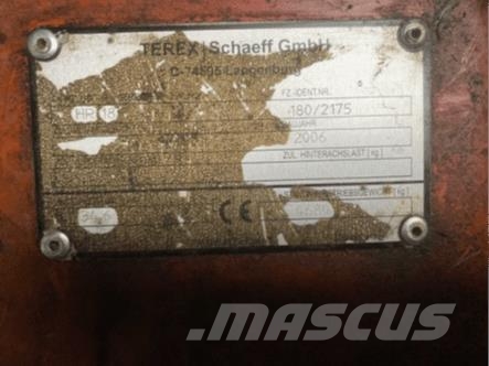 Terex TC48/HR18 gravemaskine - til ophug Raupenbagger