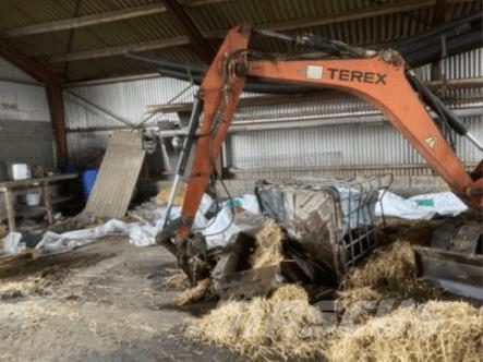 Terex TC48/HR18 gravemaskine - til ophug Raupenbagger