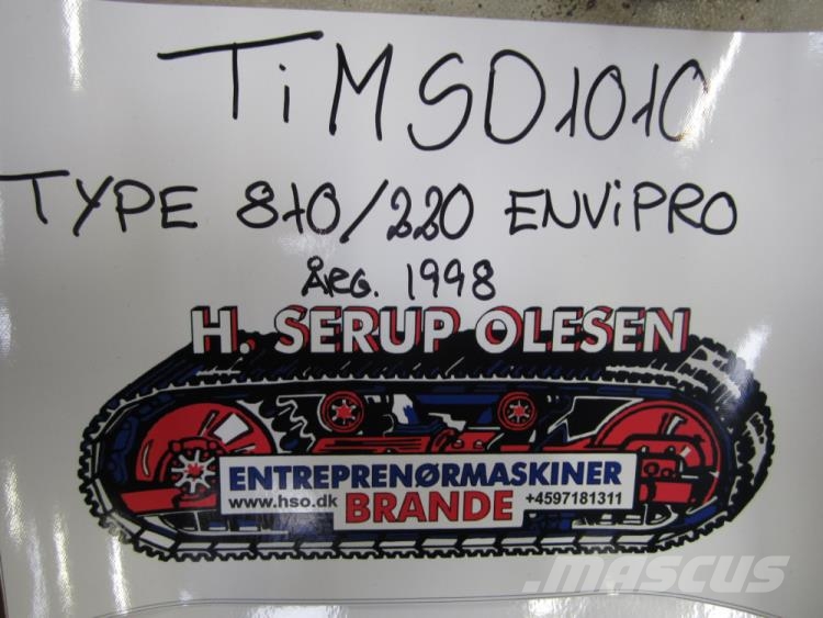 Tromle ex. Tim SD1010 type 810/220 Envipro, årg. 1 Tandemové válce