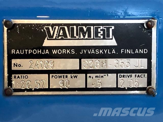 Valmet vindmølle gear S2GH-355JL Скоросни кутии