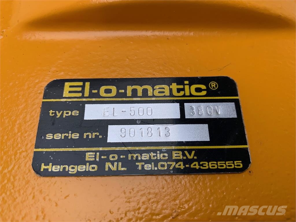 Ventilaktuator EL-O-MATIC type EL-500 - 8 stk. Ďalšie komponenty