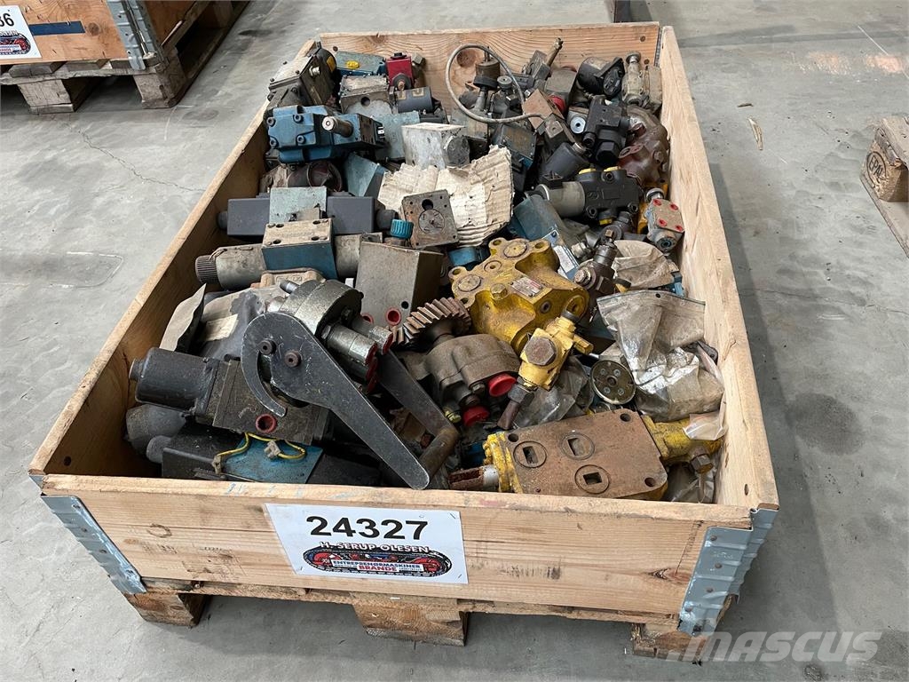  Ventiler, el og hydraulik Ďalšie komponenty