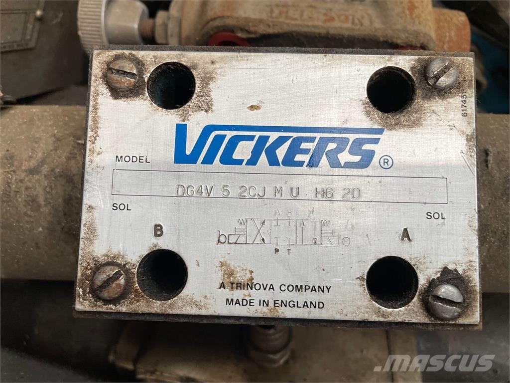  Ventiler, el og hydraulik Ďalšie komponenty