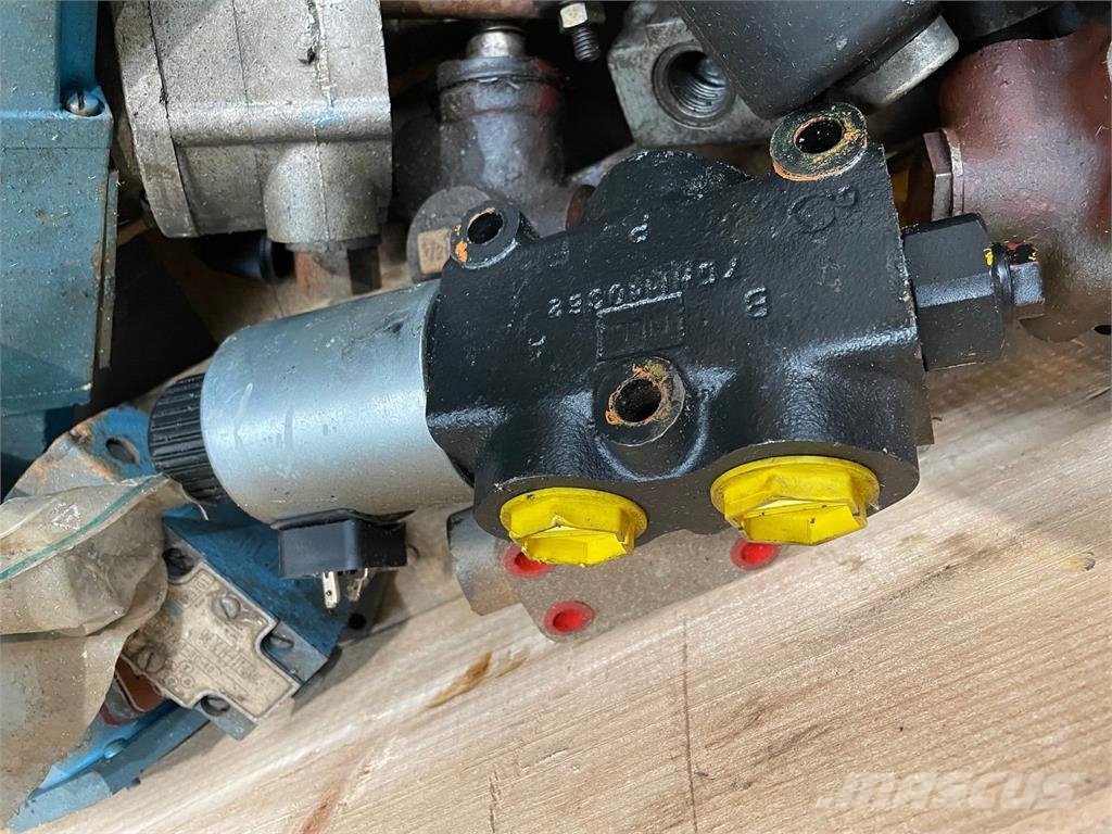  Ventiler, el og hydraulik Ďalšie komponenty