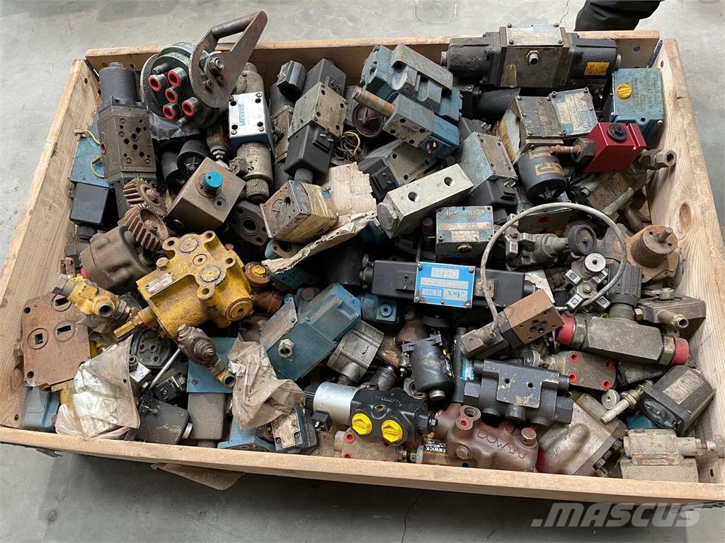  Ventiler, el og hydraulik Ďalšie komponenty