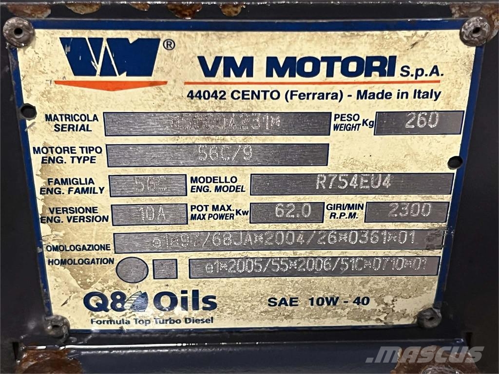 VM Motori 56C/9 motor 引擎/發動機