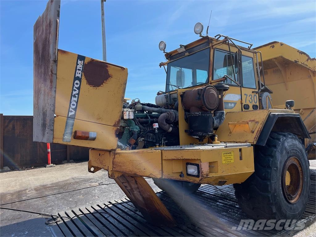 Volvo A35 6 x 6 dumper til ophug. Minidumpperit