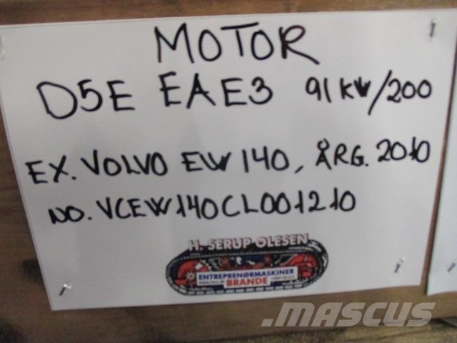 Volvo D5E EAE3 motordele Engines