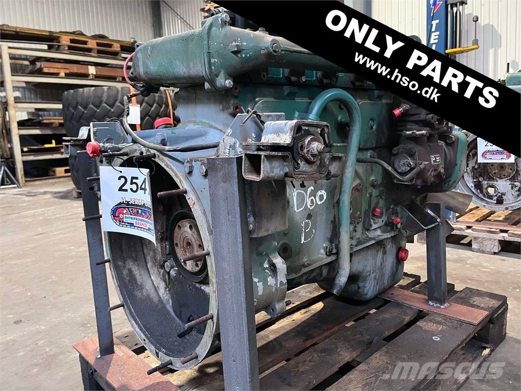 Volvo D60B motor - kun til dele. 엔진