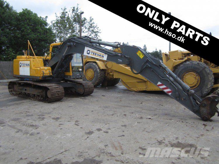 Volvo EC140BLC gravemaskine - til ophug Raupenbagger