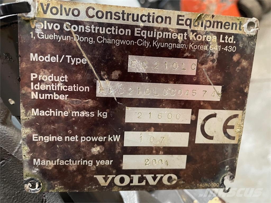 Volvo EC210LC Krøjegear type Kawasaki M2X120B-CHB-10A-46 Transmission
