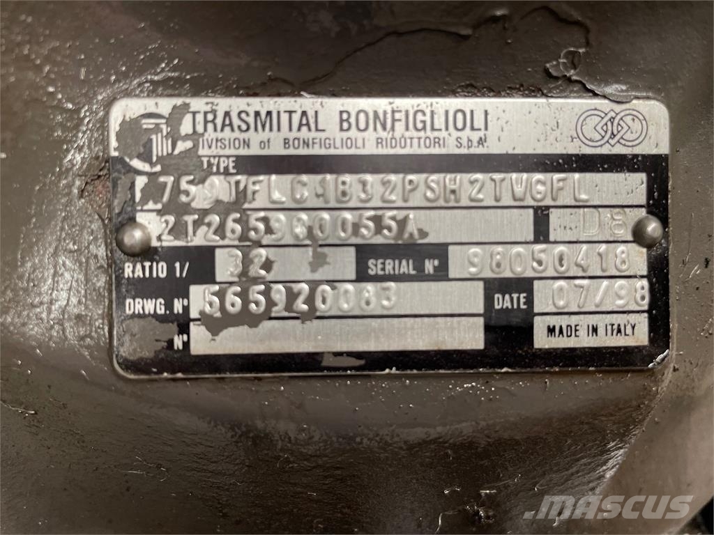 Volvo EC280 Krøjegear Bonfiglioli, komplet Коробка передач