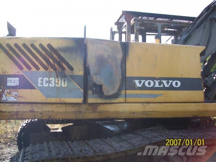 Volvo EC390LC gravemaskine - til ophug Escavadeiras de esteiras