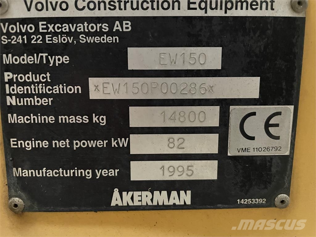 Volvo EW150 Førerhus 其他组件