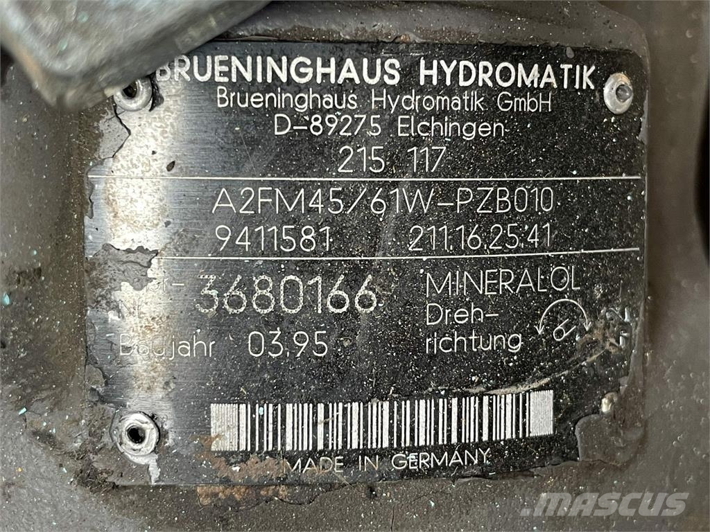 Volvo EW150 Krøjegear Menjalnik