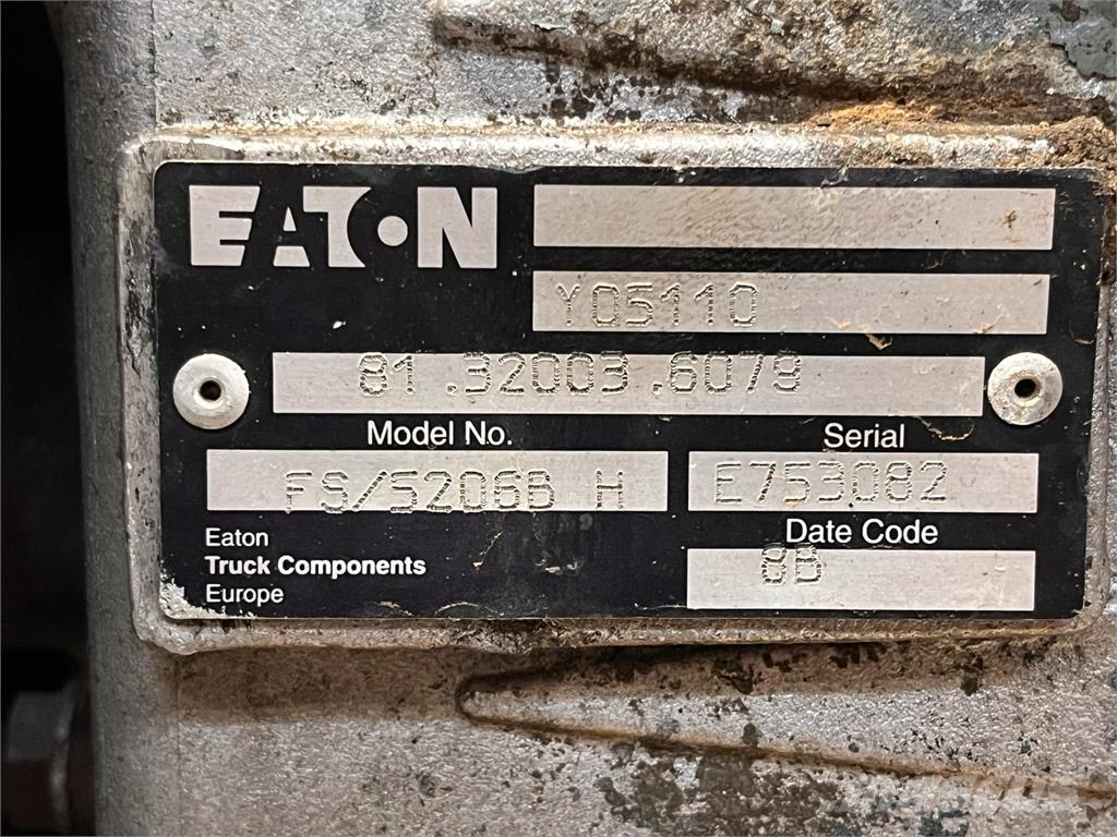 Volvo FL12 transmission Eaton FS/5206B H Menjalnik