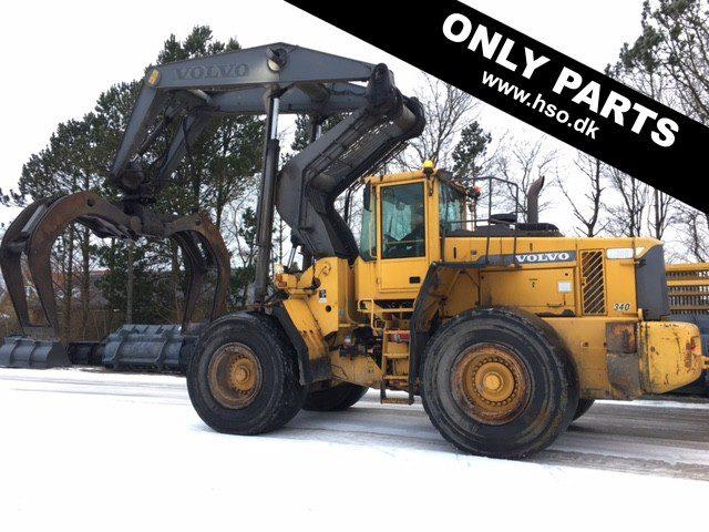 Volvo L180D log handler til ophug 輪胎式裝載機